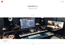 Tablet Screenshot of hellomidi.com